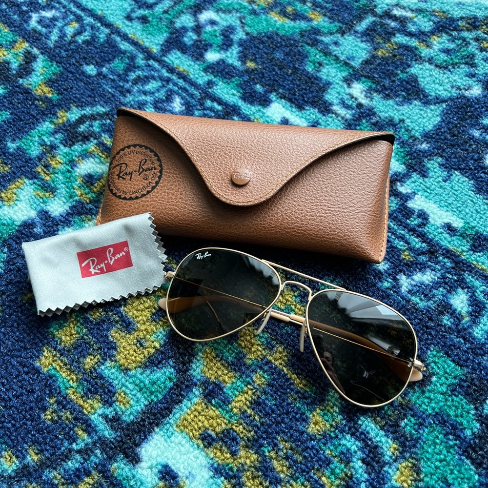Rayban Aviator Gradient Sunglasses